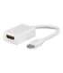 Goobay Mini DisplayPort/HDMI adapter cable 1.1 51729 White Mini DisplayPort male HDMI female (Type A)