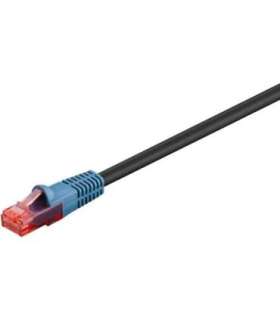 Goobay CAT 6 Outdoor-patch cable, U/UTP 94393 Black