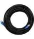 Goobay CAT 6 Outdoor-patch cable, U/UTP 94393 Black