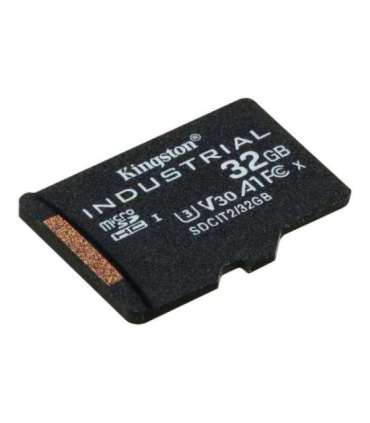 Kingston UHS-I 32 GB microSDHC/SDXC Industrial Card Flash memory class Class 10, UHS-I, U3, V30, A1