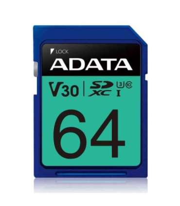 ADATA Premier Pro UHS-I 64 GB SDXC Flash memory class 10
