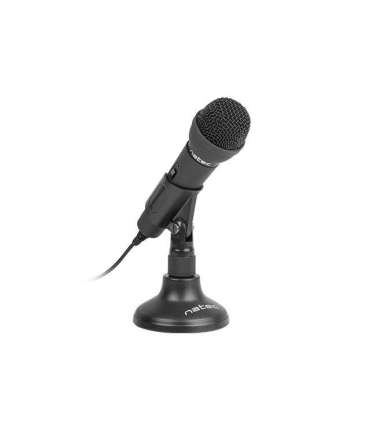 Natec Microphone NMI-0776 Adder Black Wired