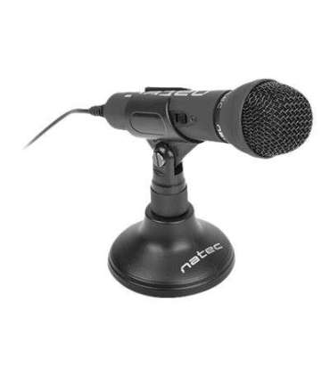 Natec Microphone NMI-0776 Adder Black Wired