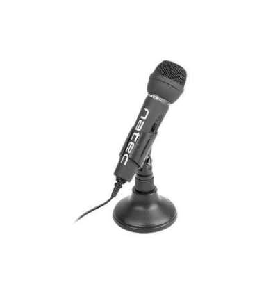 Natec Microphone NMI-0776 Adder Black Wired