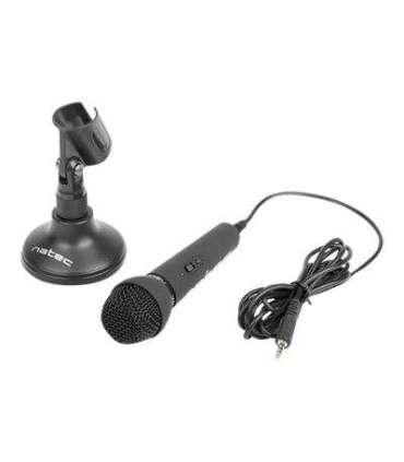 Natec Microphone NMI-0776 Adder Black Wired