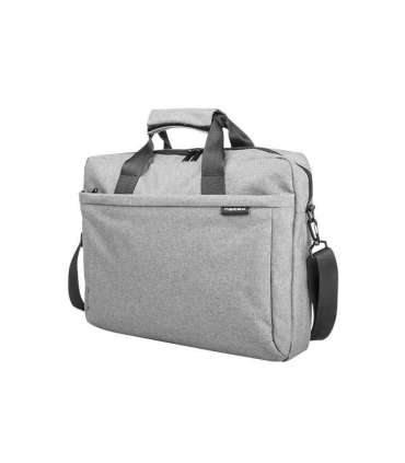 Natec Laptop Bag, Mustela, 15.6", Grey Natec Mustela Fits up to size 15.6 " Toploading laptop case Grey |