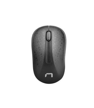 Natec Mouse, Toucan, Wireless, 1600 DPI, Optical, Black-Grey Natec Mouse Optical Wireless Black/Grey Toucan