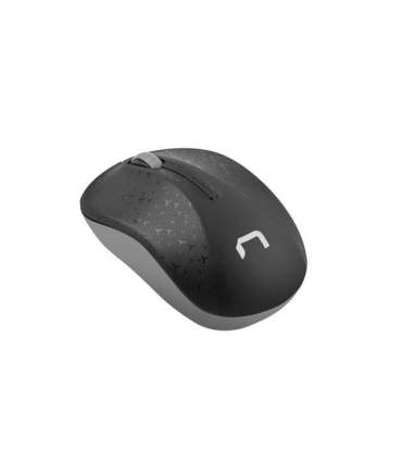 Natec Mouse, Toucan, Wireless, 1600 DPI, Optical, Black-Grey Natec Mouse Optical Wireless Black/Grey Toucan