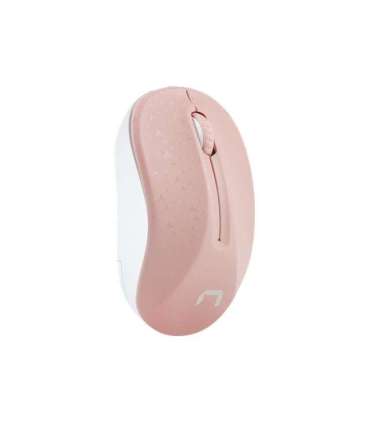 Natec Mouse, Toucan, Wireless, 1600 DPI, Optical, Pink-White Natec Mouse Optical Wireless Pink/White Toucan