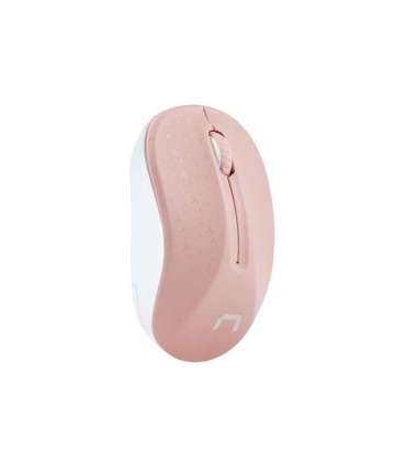 Natec Mouse, Toucan, Wireless, 1600 DPI, Optical, Pink-White Natec Mouse Optical Wireless Pink/White Toucan