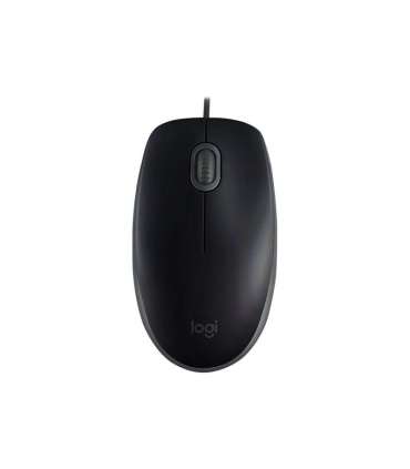 Logitech Mouse B110 Silent Wired USB Black