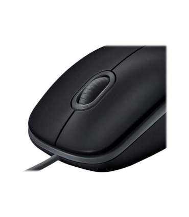 Logitech Mouse B110 Silent Wired USB Black