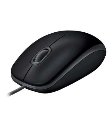Logitech Mouse B110 Silent Wired USB Black