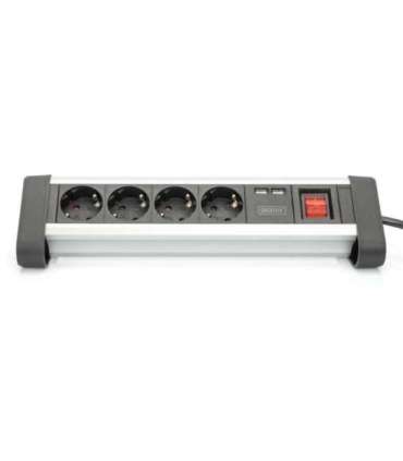Digitus Office Power Strip DA-70614 Silver/Black