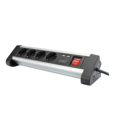 Digitus Office Power Strip DA-70614 Silver/Black