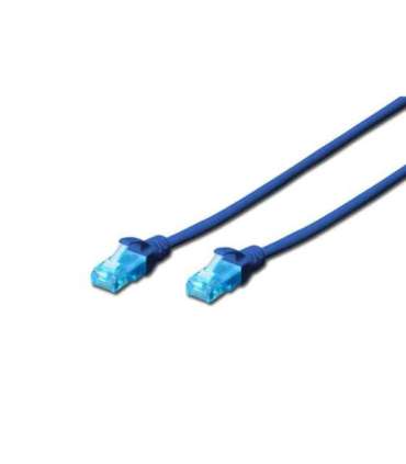 Digitus Patch cord CAT 5e U-UTP, PVC AWG 26/7, 1 m