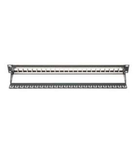 Digitus Modular Patch Panel DN-91411 Black Layout Keystone Entry: Straight Area of application: 483 mm (19")