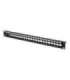 Digitus Modular Patch Panel DN-91411 Black Layout Keystone Entry: Straight Area of application: 483 mm (19")