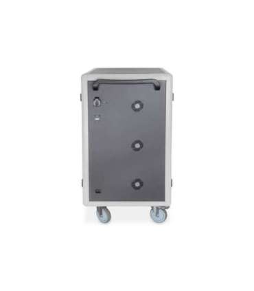 Digitus Black Charging Trolley 30 Notebooks / Tablets up to 15.6" Pressure lock system with swiveling lever handle