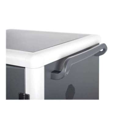 Digitus Black Charging Trolley 30 Notebooks / Tablets up to 15.6" Pressure lock system with swiveling lever handle