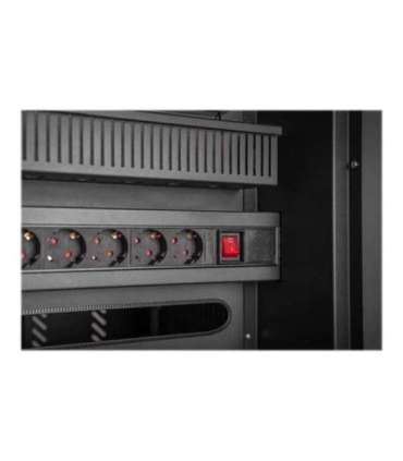 Digitus Black Charging Trolley 30 Notebooks / Tablets up to 15.6" Pressure lock system with swiveling lever handle