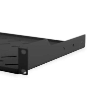 Digitus Fixed Shelf for Racks DN-19 TRAY-1-SW Black The shelves for fixed mounting can be installed easy on the