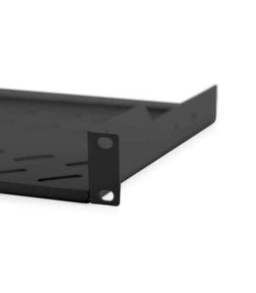 Digitus Fixed Shelf for Racks DN-19 TRAY-1-SW Black The shelves for fixed mounting can be installed easy on the