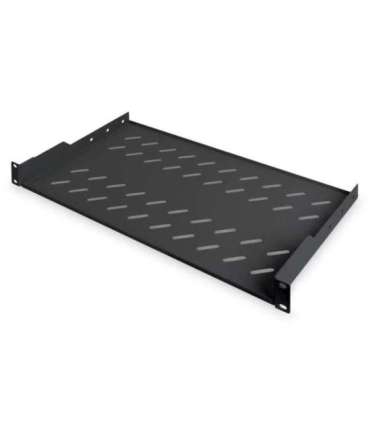 Digitus Fixed Shelf for Racks DN-19 TRAY-1-SW Black The shelves for fixed mounting can be installed easy on the