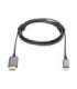 Digitus USB Type-C to HDMI Adapter DA-70821 Black USB Type-C 1.8 m