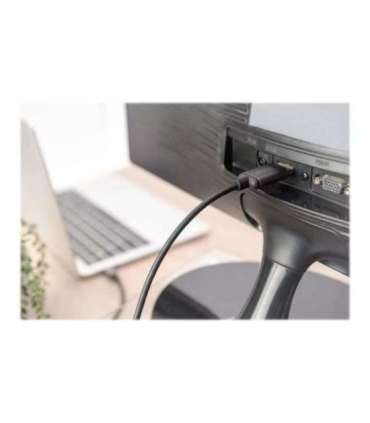 Digitus USB Type-C to HDMI Adapter DA-70821 Black USB Type-C 1.8 m