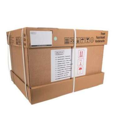 Digitus Wall Mounting Cabinet DN-19 09-U-SW Black IP protection class: IP20 Front door: Glass door, single