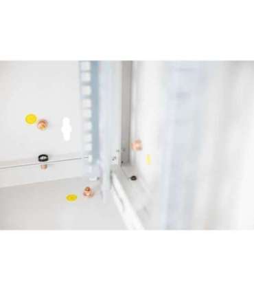 Digitus Wall Mounting Cabinet DN-19 09-U Grey IP protection class: IP20 Front door: Glass door, single opening