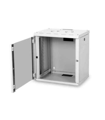 Digitus Wall Mounting Cabinet DN-19 12-U Grey IP protection class: IP20 Front door: Glass door, single opening
