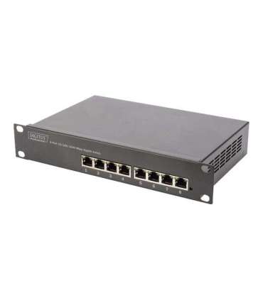 Digitus 8-port Gigabit Ethernet Switch DN-80114 Unmanaged Rackmountable Power supply type Internal