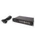 Digitus 16-port Gigabit Ethernet Switch DN-80115 Unmanaged Rackmountable Power supply type Internal