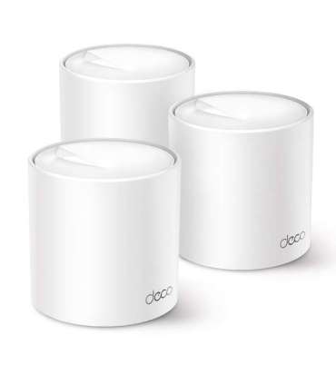 TP-LINK Deco X50 (3-pack) AX3000 Whole Home Mesh Wi-Fi 6 System Whole Home Mesh Wi-Fi 6 System Deco X50 (3-pack) |