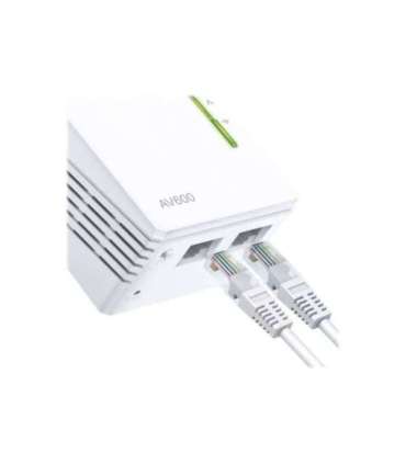 TP-LINK AV600 Wi-Fi Powerline Extender TL-WPA4220 10/100 Mbit/s Ethernet LAN (RJ-45) ports 2 802.11n Wi-Fi