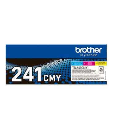 Brother TN241CMY Toner Multipack Cyan, Magenta, Yellow
