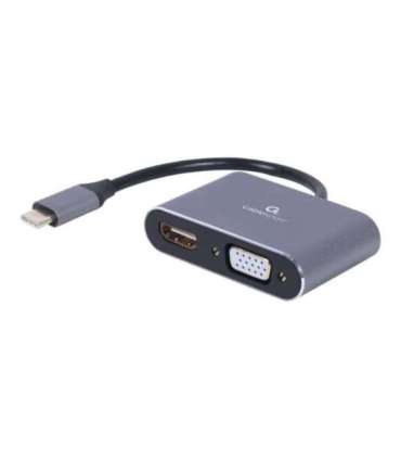 Cablexpert USB Type-C to HDMI and VGA display adapter A-USB3C-HDMIVGA-01 USB Type-C