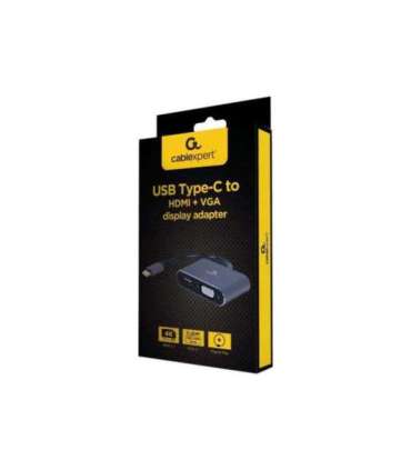 Cablexpert USB Type-C to HDMI and VGA display adapter A-USB3C-HDMIVGA-01 USB Type-C