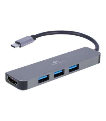 Cablexpert USB Type-C 2-in-1 multi-port adapter (Hub + HDMI) A-CM-COMBO2-01 USB Type-C