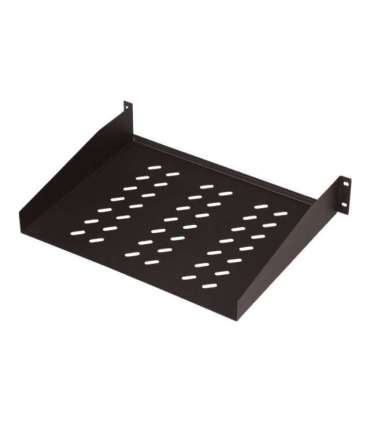 Digitus Fixed Shelf for Racks DN-19 TRAY-2-55-SW Black The shelves for fixed mounting can be installed easy on