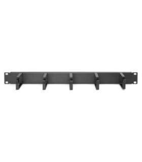 Digitus Cable Management Panel DN-97602 Black 5x cable management ring (HxD: 40x60 mm). The Cable Management
