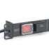 Digitus 1U Aluminum PDU, rackmountable, 7x safety outlet 16A Plug, 250VAC 50/60Hz, switch, surge protection DN-95407