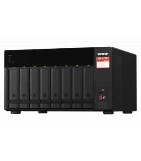 QNAP 8-Bay QTS and QuTS hero NAS TS-873A-8G Up to 8 HDD/SSD Hot-Swap AMD Ryzen Ryzen V1500B Quad-Core |