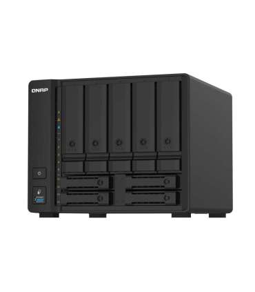 QNAP 9-Bay QTS NAS TS-932PX-4G Up to 9 HDD/SSD Hot-Swap AnnapurnaLabs Alpine AL324 ARM Cortex-A57 Quad-Core |