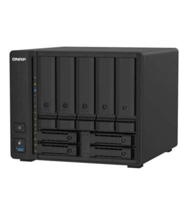 QNAP 9-Bay QTS NAS TS-932PX-4G Up to 9 HDD/SSD Hot-Swap AnnapurnaLabs Alpine AL324 ARM Cortex-A57 Quad-Core |