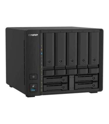QNAP 9-Bay QTS NAS TS-932PX-4G Up to 9 HDD/SSD Hot-Swap AnnapurnaLabs Alpine AL324 ARM Cortex-A57 Quad-Core |