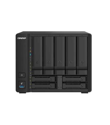 QNAP 9-Bay QTS NAS TS-932PX-4G Up to 9 HDD/SSD Hot-Swap AnnapurnaLabs Alpine AL324 ARM Cortex-A57 Quad-Core |