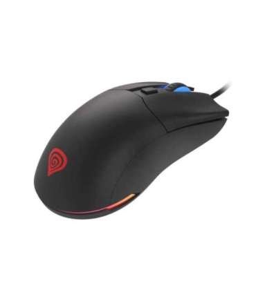 Genesis Ultralight Gaming Mouse Krypton 750 Wired Optical Gaming Mouse USB 2.0 Black Yes